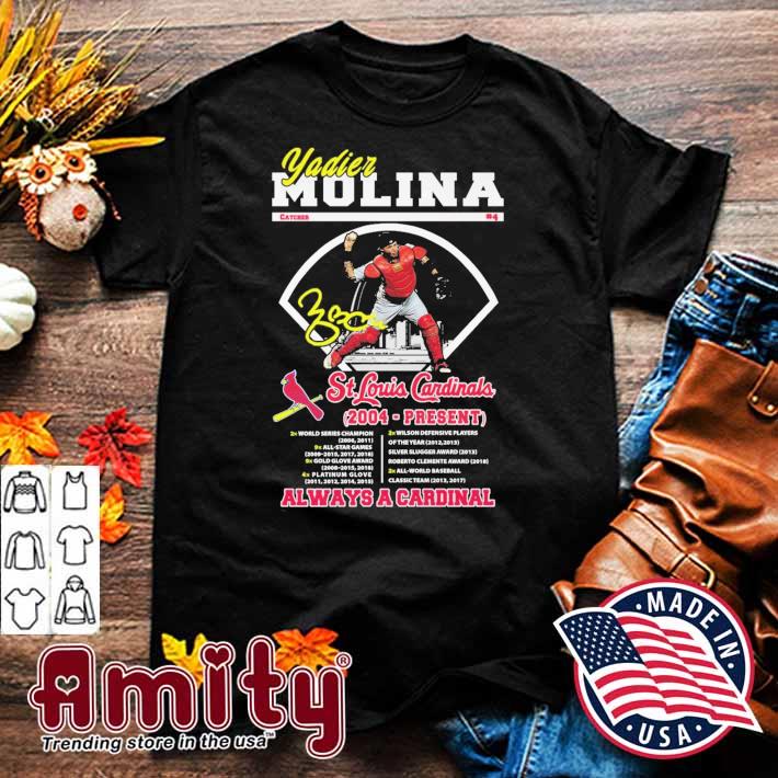 St. Louis Cardinals Player Apprel, Yadier Molina Shirts