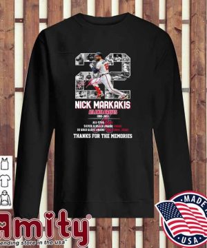 Nick Markakis Atlanta Braves Thanks for the memories Shirt, Hoodie