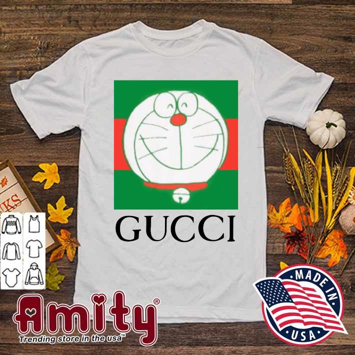 Official Doraemon Gucci Shirt, hoodie, sweater, long sleeve and tank top