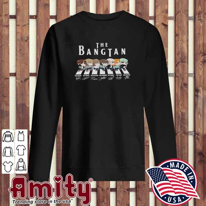 BTS The Bangtan Abbey Road Signatures shirt