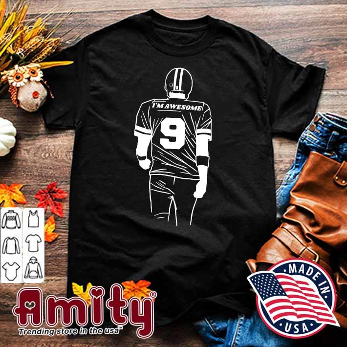 Funny Football Player Named I'm Awesome American Football T-Shirt, hoodie,  sweater, long sleeve and tank top