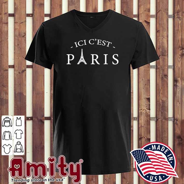 Ici c'est Paris Unisex Ringer T-Shirt - PSG Messi 30 - Merch Hunters