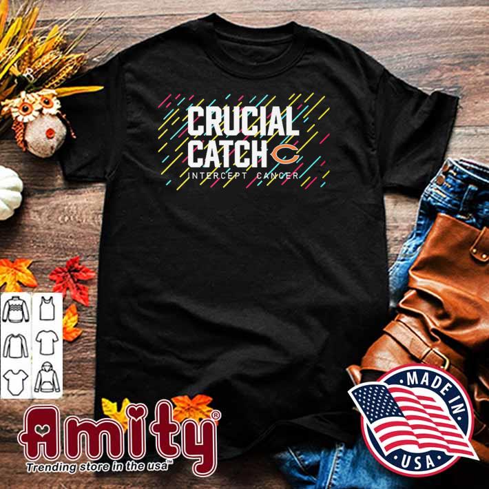 Chicago Bears 2021 Crucial Catch Intercept Cancer shirt, hoodie, sweater,  long sleeve and tank top