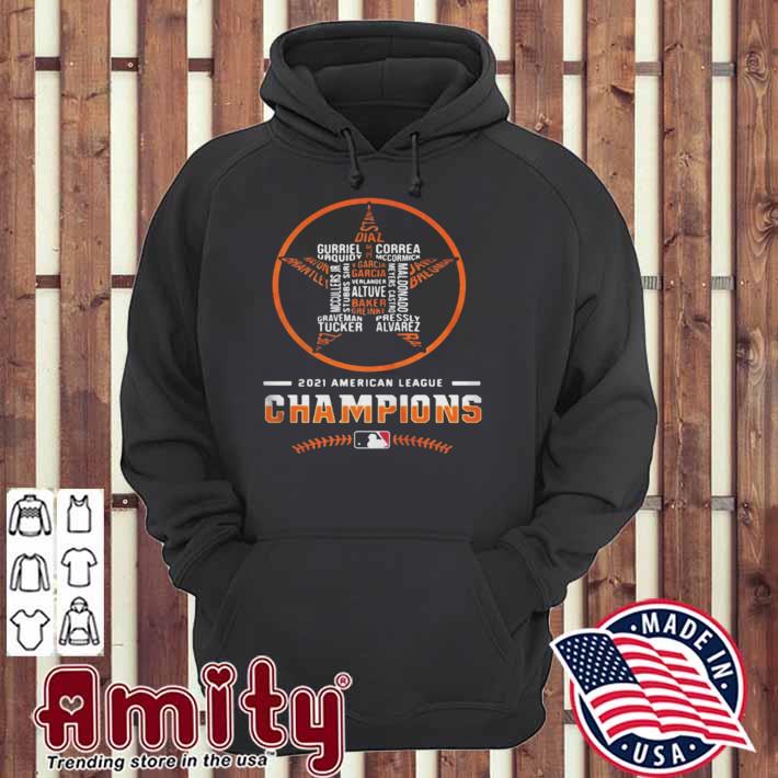 Houston Astros 2021 American League Champions shirt, hoodie