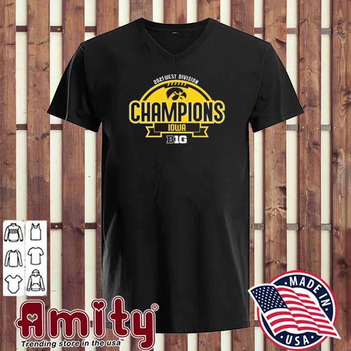 big ten 2021 west division champions iowa shirt, Custom prints store