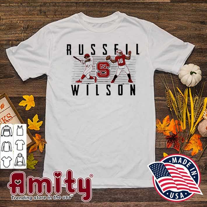 Russell Wilson NC State Baseball Unisex Sweatshirt - Teeruto