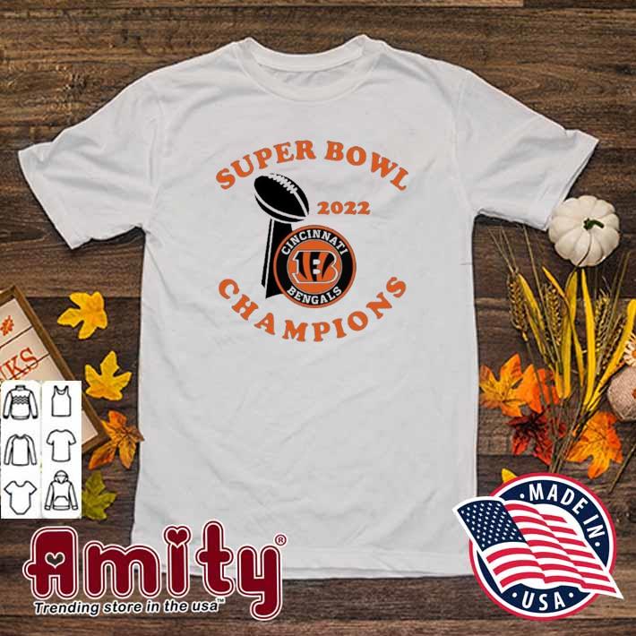 Super Bowl 2022 Cincinnati Bengals Champion logo T-shirt, hoodie, sweater,  long sleeve and tank top