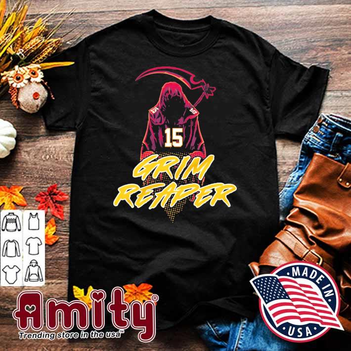 The grim reaper 15 Kansas City Chiefs shirt, hoodie, sweater