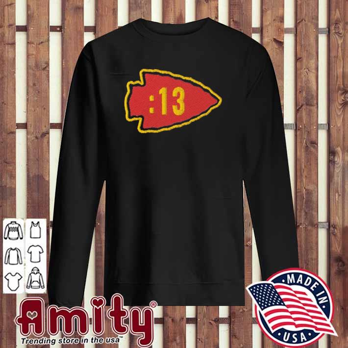 KC 13 Second Patrick Mahomes Chiefs Logo 2022 Shirt, hoodie, sweater, long  sleeve and tank top