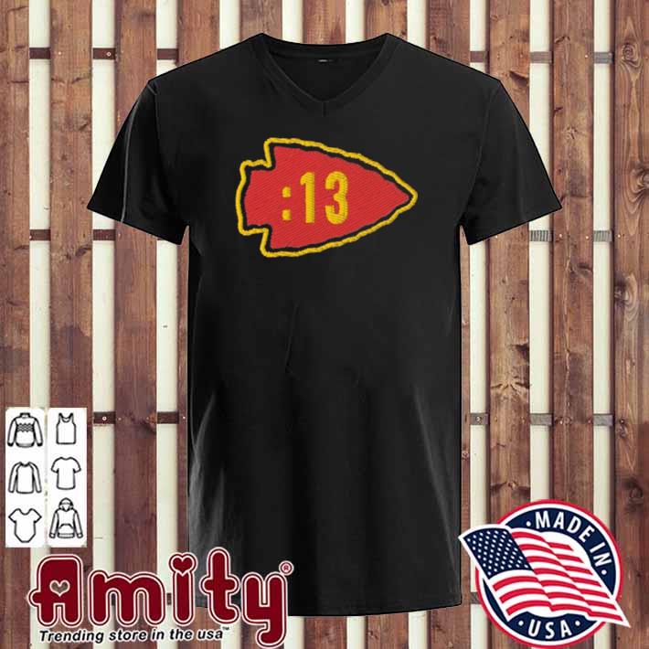 13 SECONDS Kansas City Chiefs Logo Shirt, hoodie, sweater, ladies v-neck  and tank top