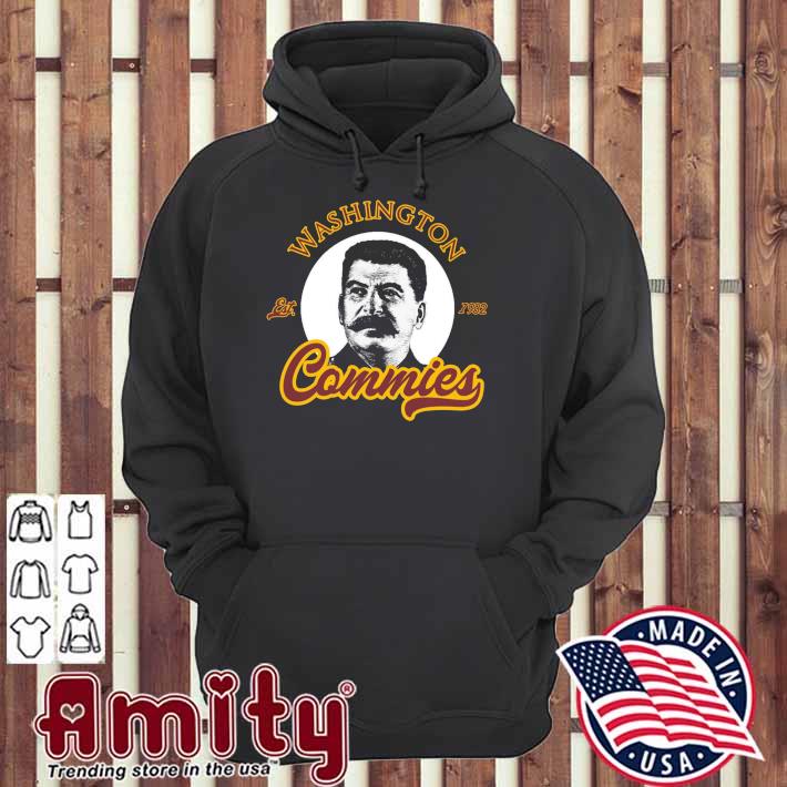 Washington Commies go commies shirt, hoodie, sweater, long sleeve and tank  top