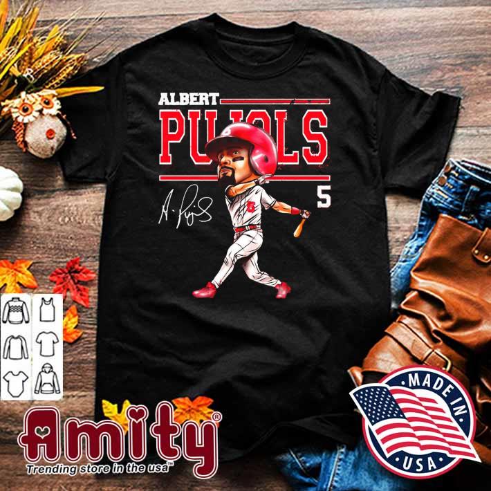 Los Angeles Dodgers Albert Pujols cartoon art shirt, hoodie, sweater, long  sleeve and tank top