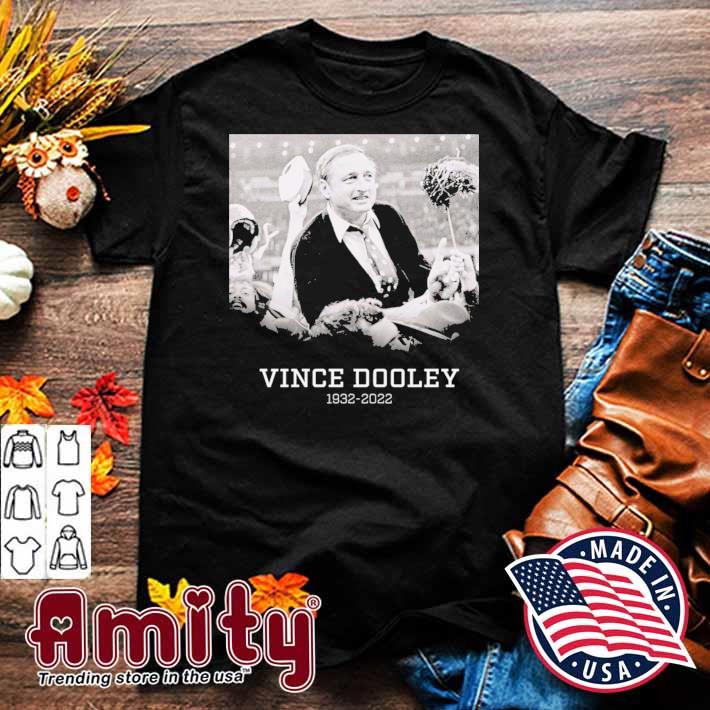 1932 2022 rip Vince Dooley coach Georgia Football t-shirt
