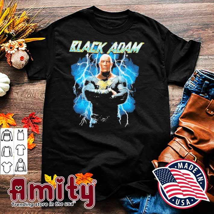 Black Adam the Thunder hero the rock t-shirt