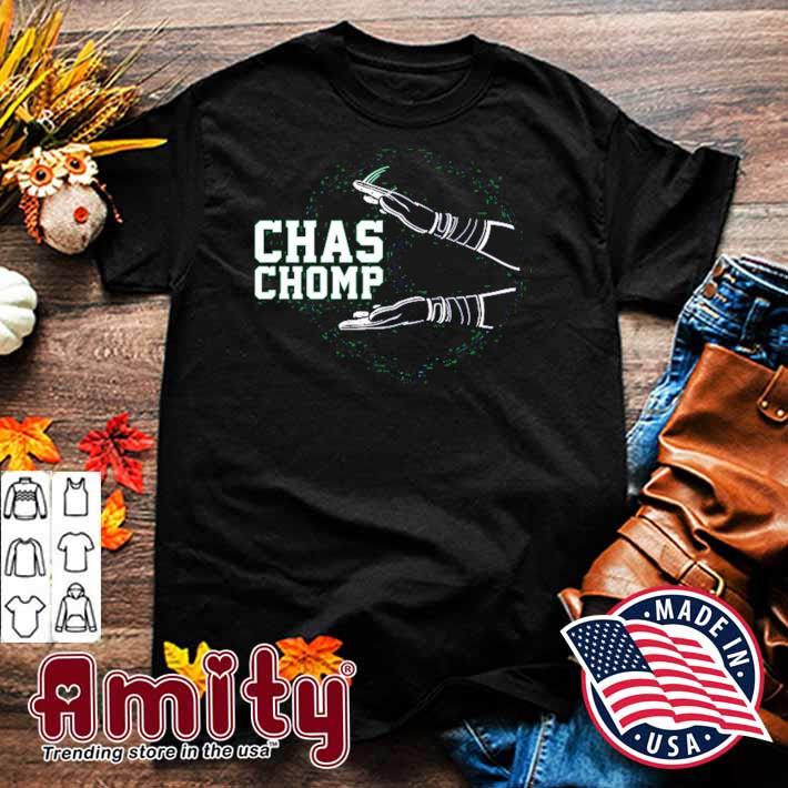 Chas chomp clapping hands t-shirt, hoodie, sweater, long sleeve and tank top