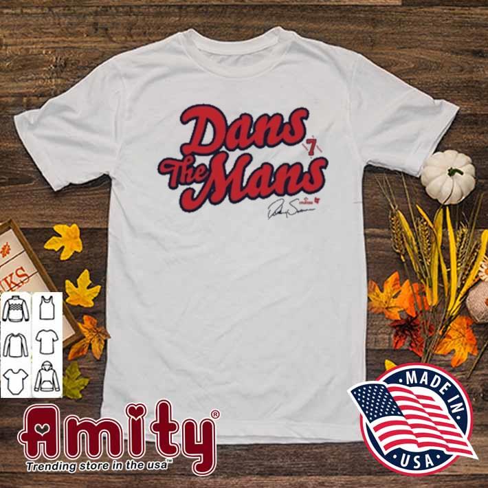 Dans the mans dansby swanson signature shirt, hoodie, sweater, long sleeve  and tank top