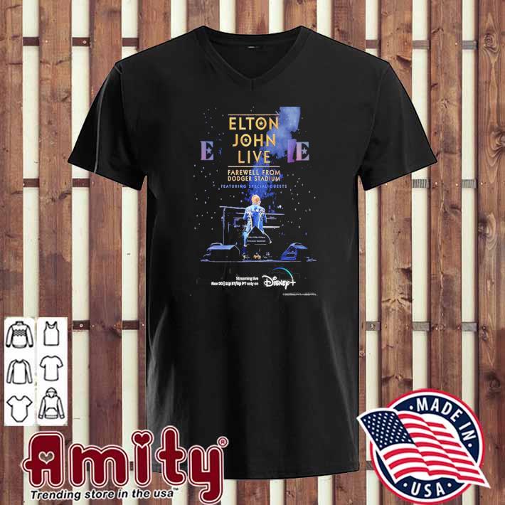 Elton John Farewell from Dodger Stadium T-Shirt - Peanutstee