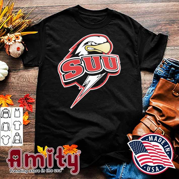 The thunderbirds logo of the southern Utah utes Football t-shirt