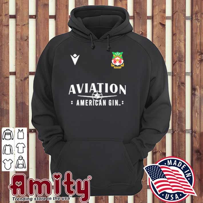 Wrexham fc Football club aviation American gin gede t-shirt