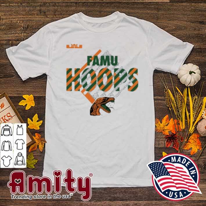 Florida a and m rattlers core famu hoops snake t-shirt