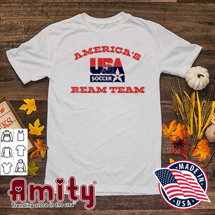 Ream team America's usa soccer t-shirt