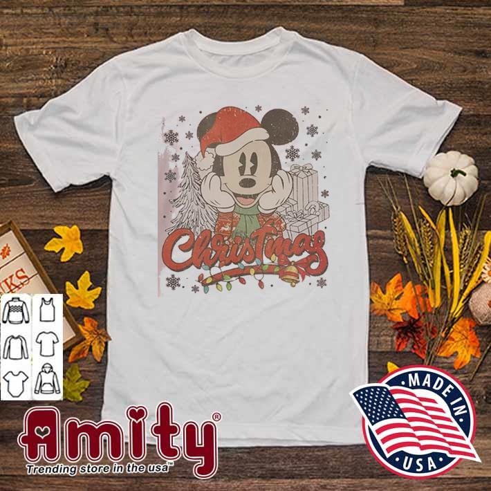 Vintage disney Christmas Mickey and Minnie Christmas 2022 t-shirt