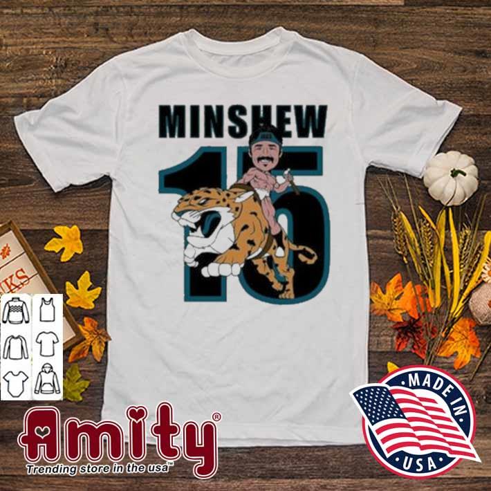 15 Minshew jaguar Gardner Minshew t-shirt