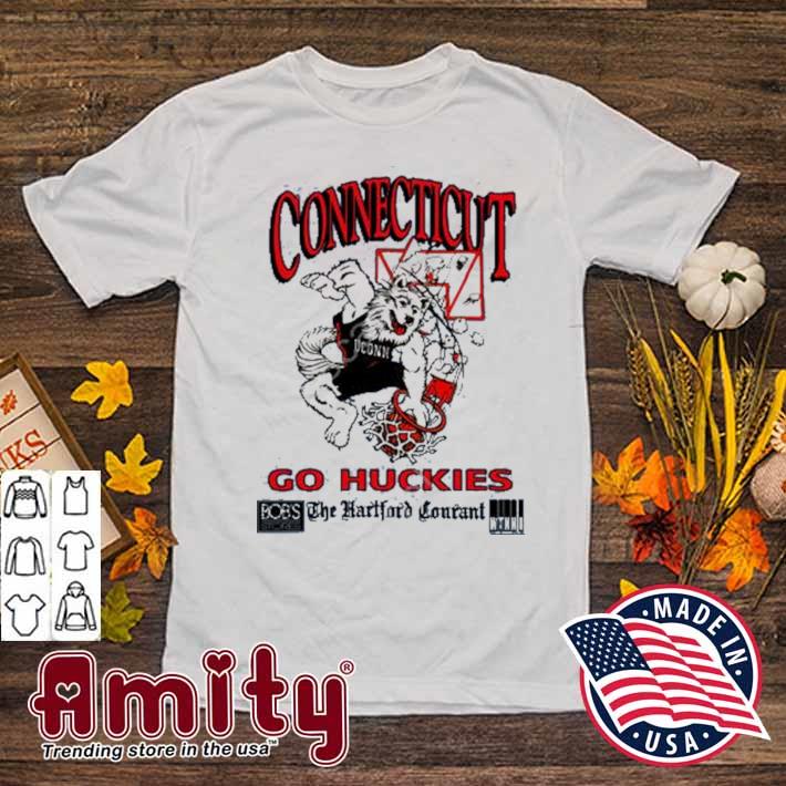 Connecticut go huskies youth the hartford courant t-shirt