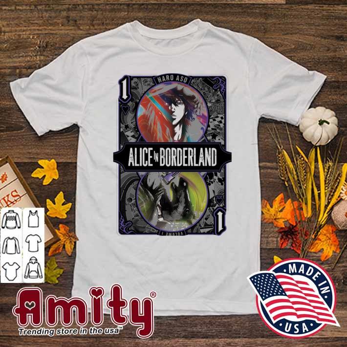 Haro aso vol 1 Alice in Borderland poster artwork t-shirt