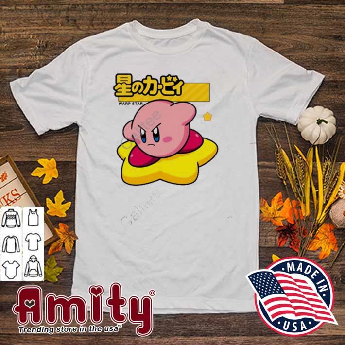 Kirby informer kirby warp star t-shirt