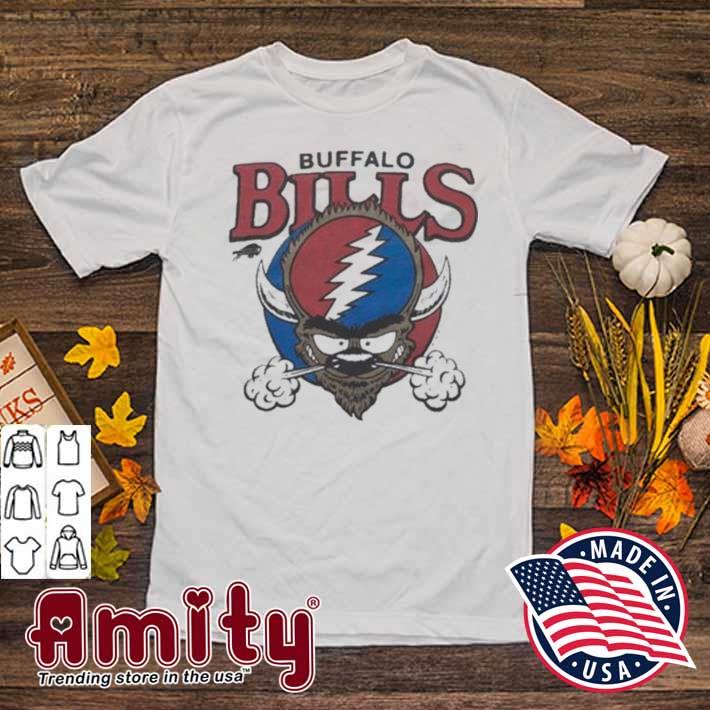 NFL x grateful dead x Bills mafia t-shirt