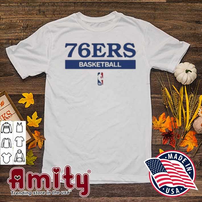 Philadelphia 76ers 2022 23 legend on-court practice performance t-shirt