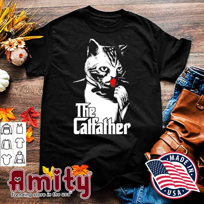 The catfather cat t-shirt