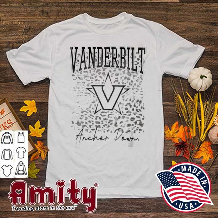 Vanderbilt commodores gameday couture anchor down t-shirt