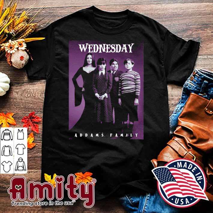 Wednesday Addams family all cast 2022 version t-shirt