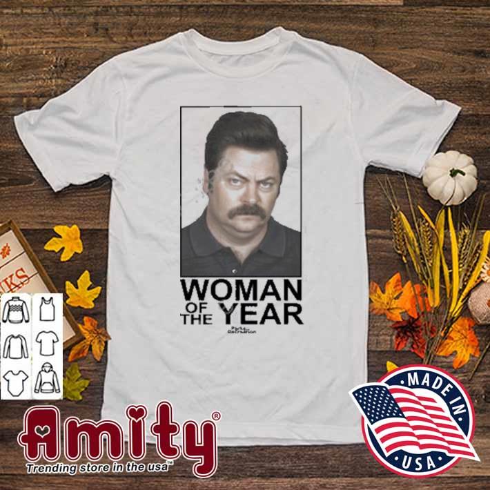 Woman of the year parks and recreation t-shirt