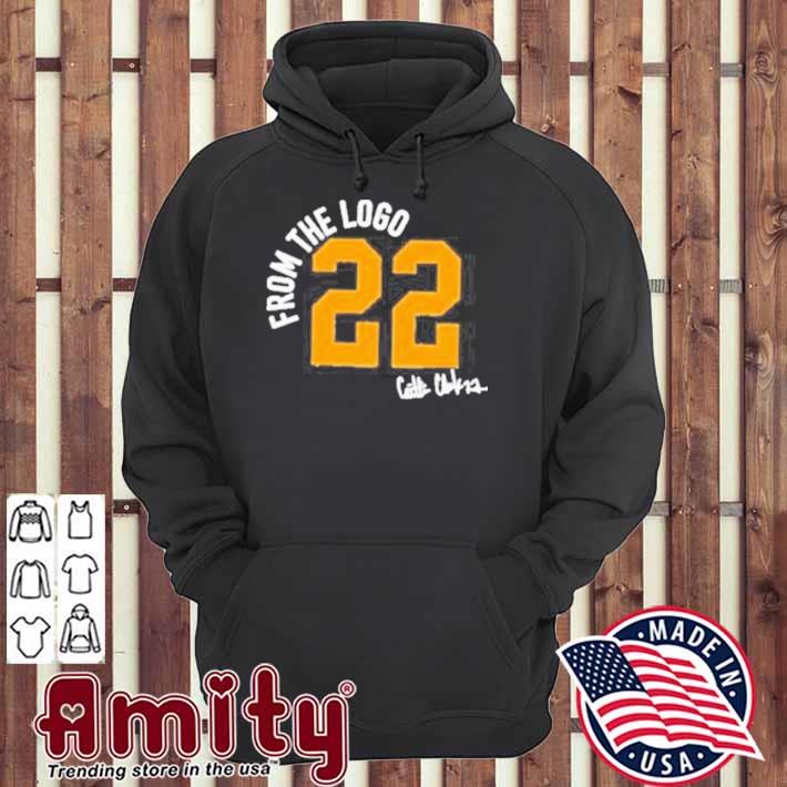2023 fashion Caitlin Clark from the logo 22 t-s hoodie