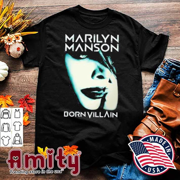 Marilyn Manson Born Villain the fight song t-shirt