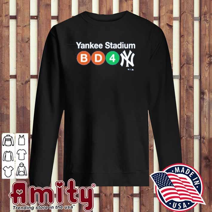 New York Yankees Stadium NY Subway shirt, hoodie, sweater, long