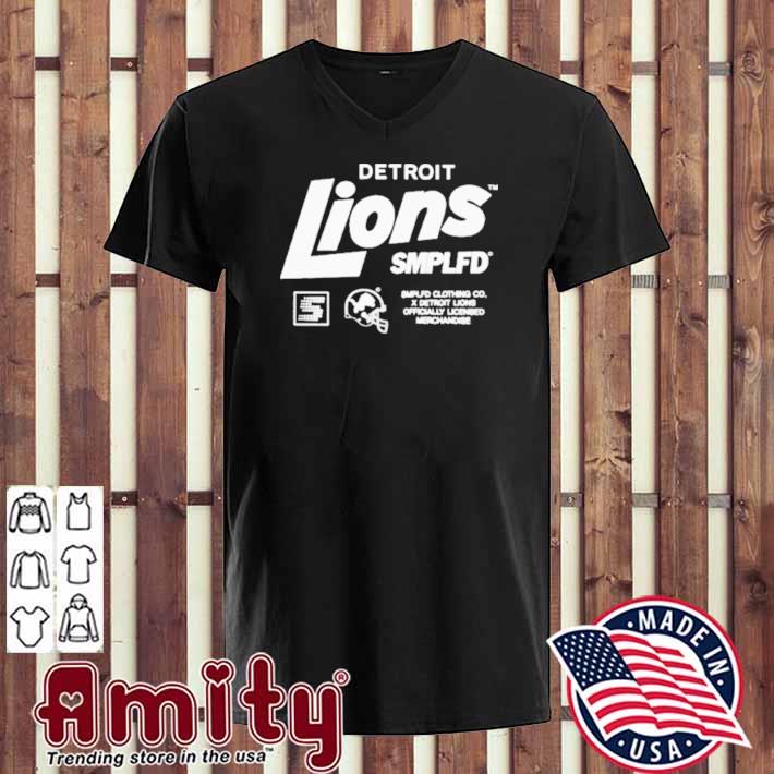 Detroit Lions SMPLFD Shirt - WBMTEE