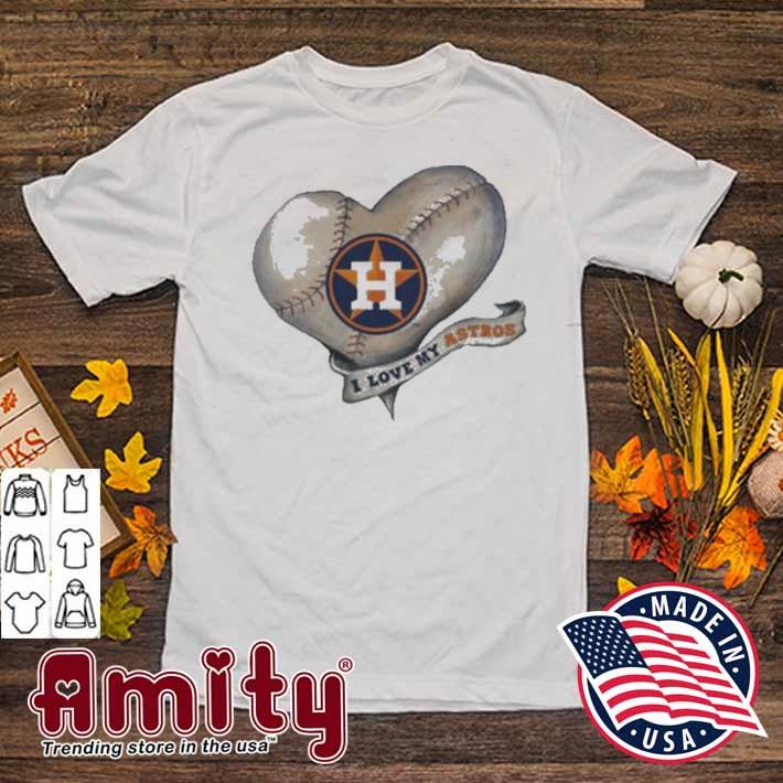 Love Houston Astros baseball heart shirt, hoodie, sweater and long