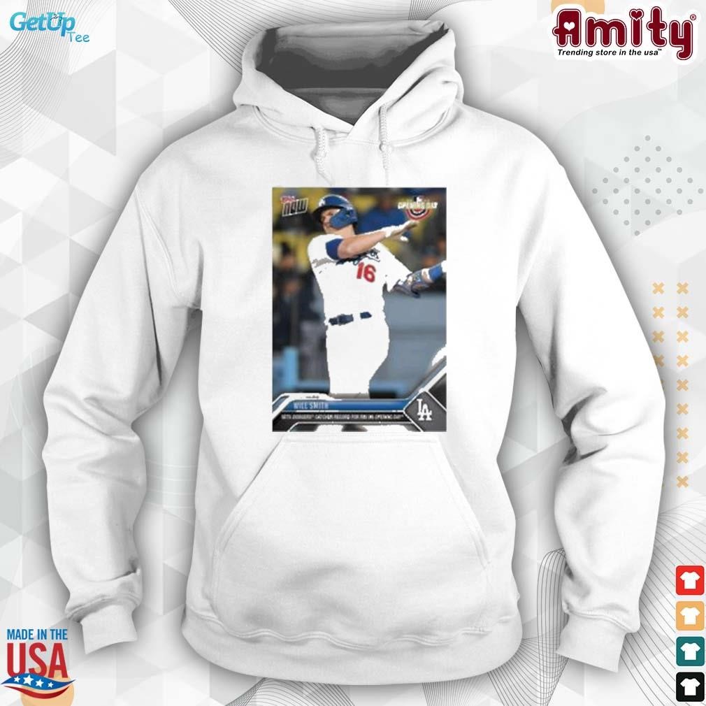 Will Smith Los Angeles Dodgers 2023 MLB Topps Now Shirt, hoodie, sweater,  long sleeve and tank top