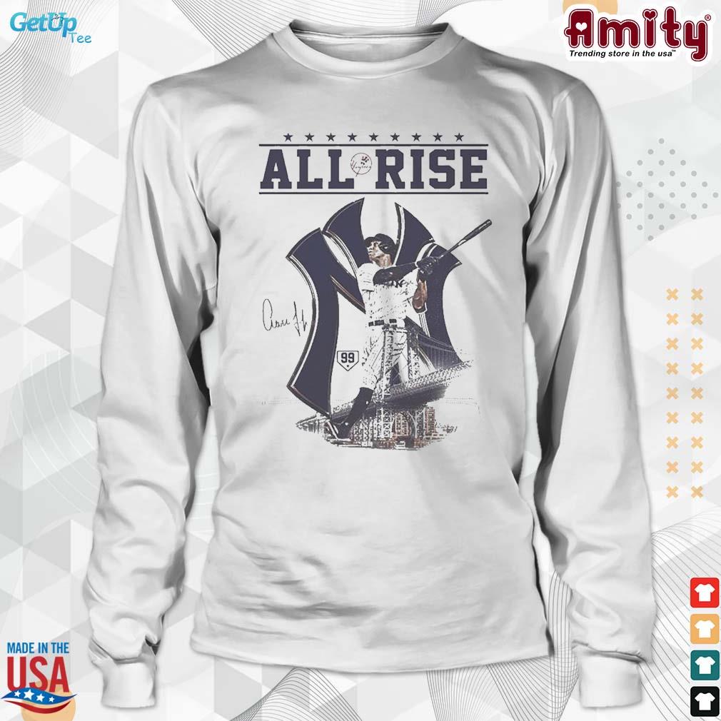 New York Yankees Aaron Judge 99 All Rise 2023 Signature Shirt - Shibtee  Clothing