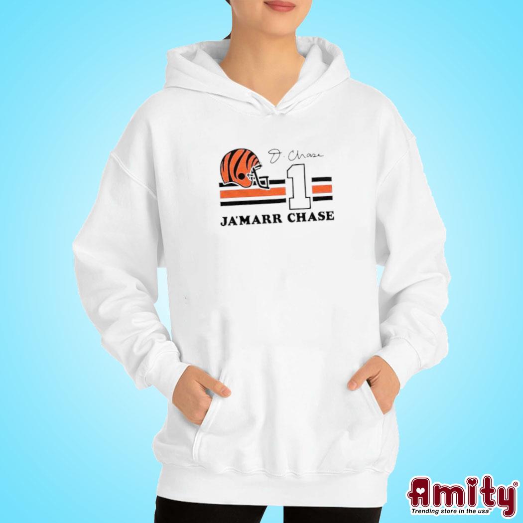 Cincinnati Bengals Ja’Marr Chase #1 Signature Shirt hoodie