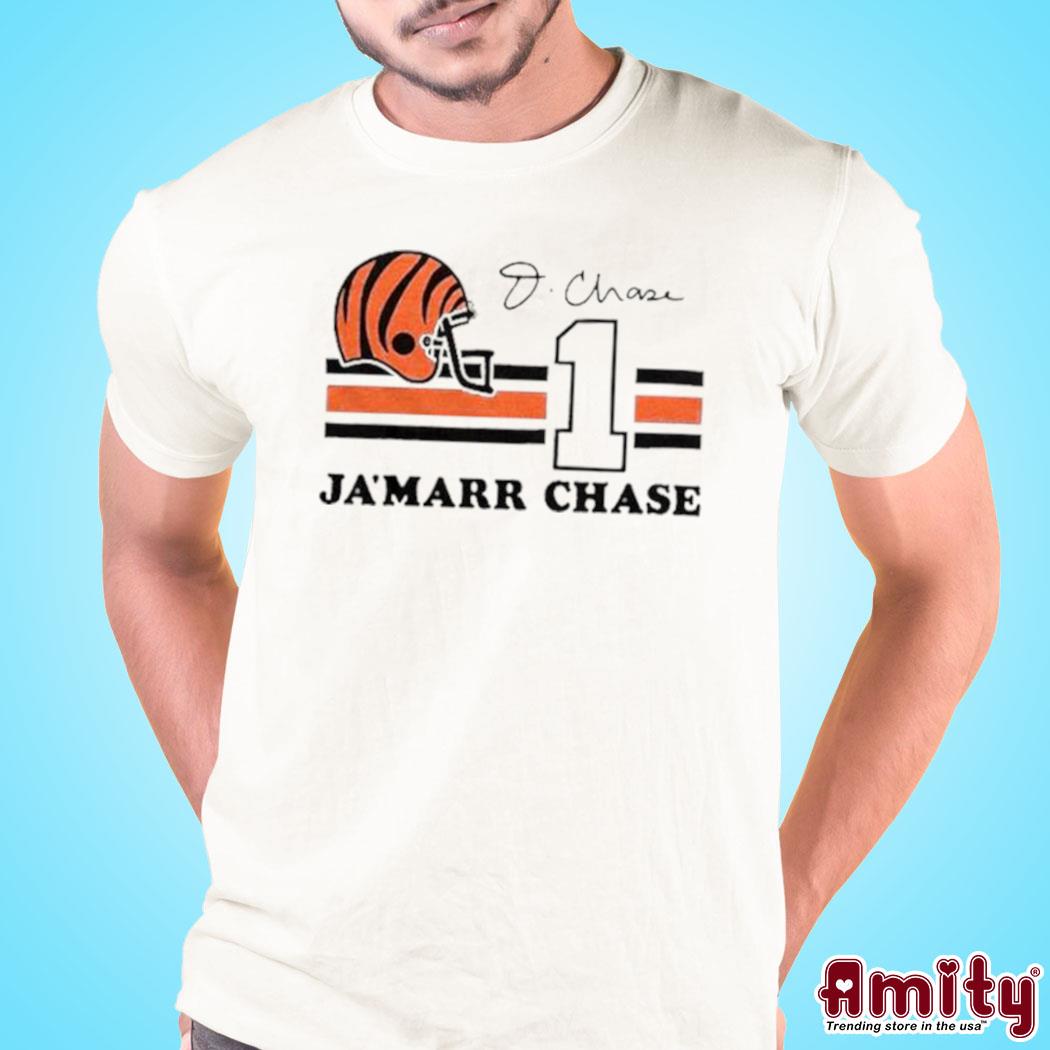 Cincinnati Bengals Ja’Marr Chase #1 Signature Shirt