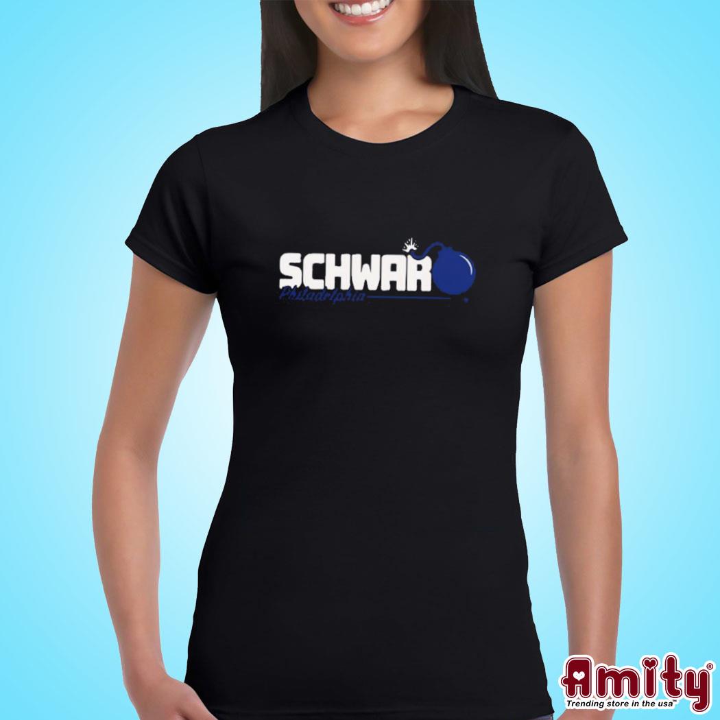 Breakingt kyle schwarber schwarbomb logo shirt, hoodie, sweater