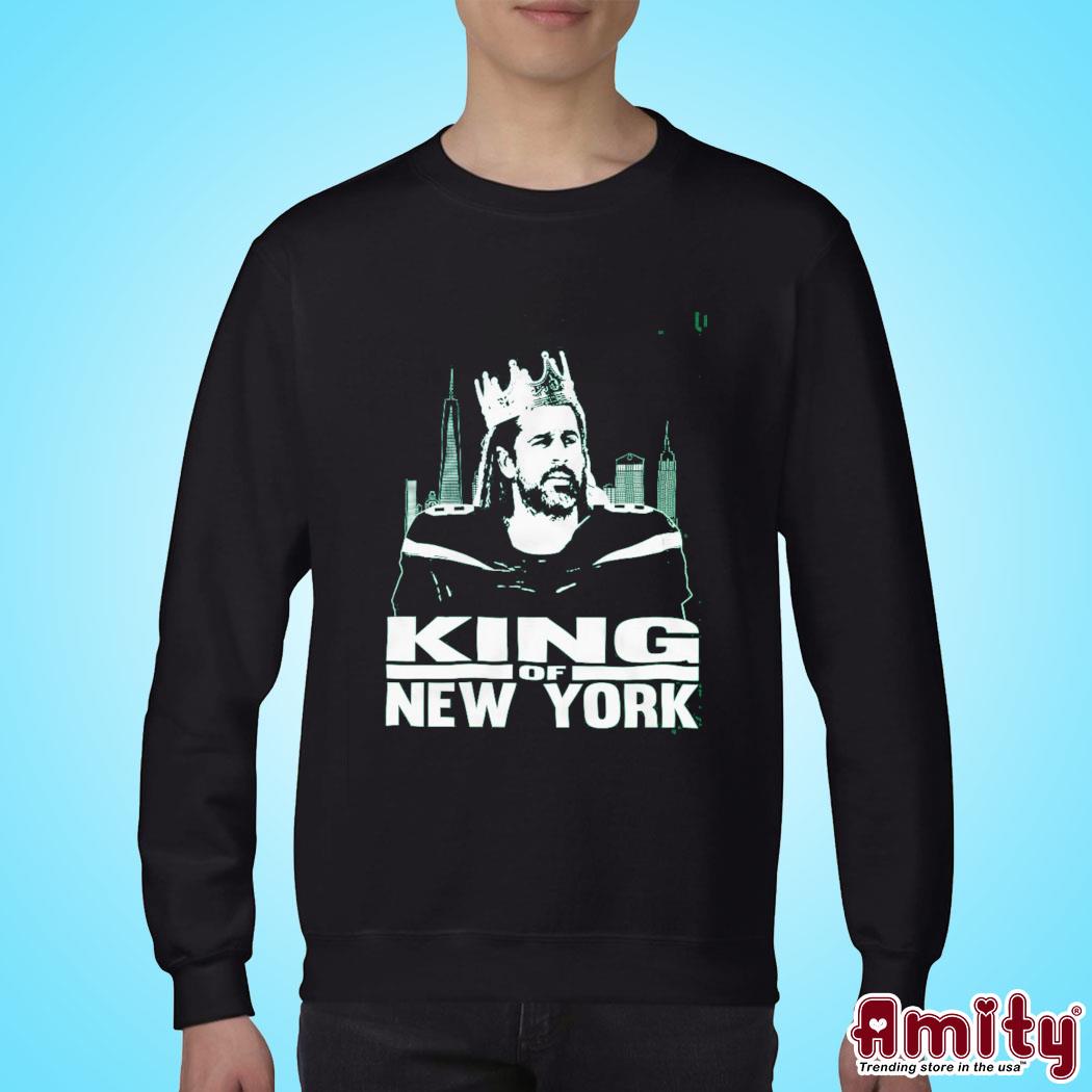 King of New York Jets Aaron Rodgers shirt, hoodie, sweater, long