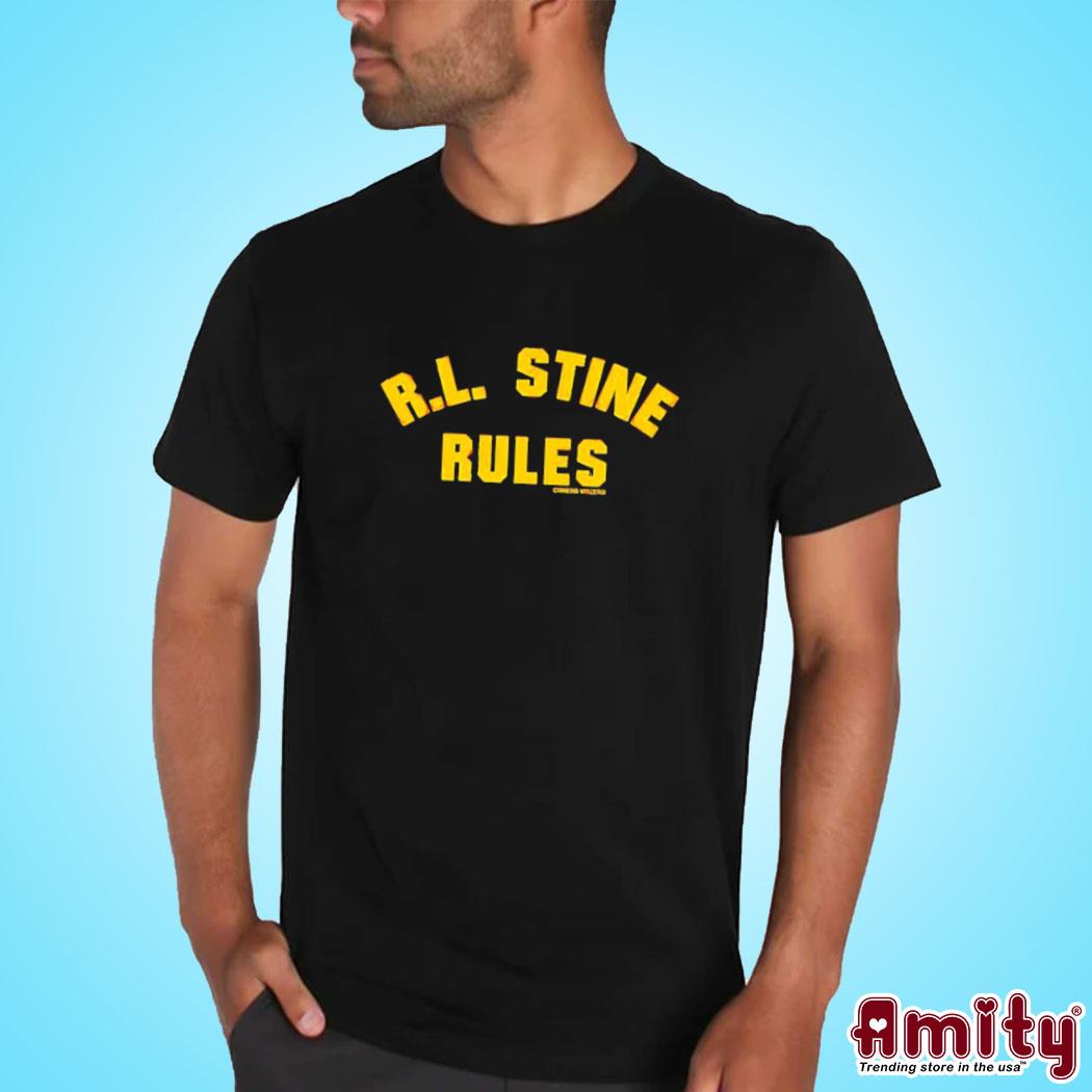 Rl Stine Rules Goosebumps Shirt