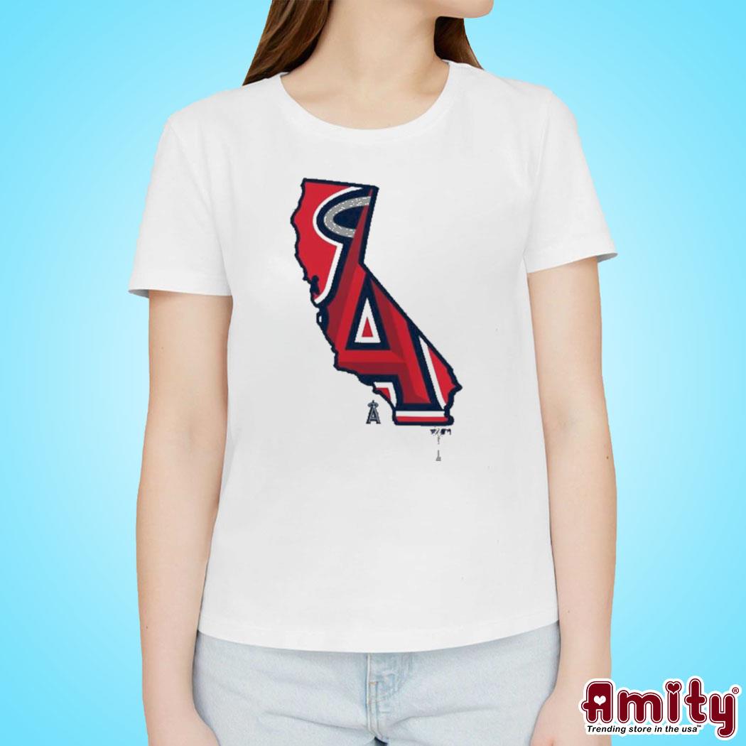Angels baseball hometown state logo design t-shirt, hoodie