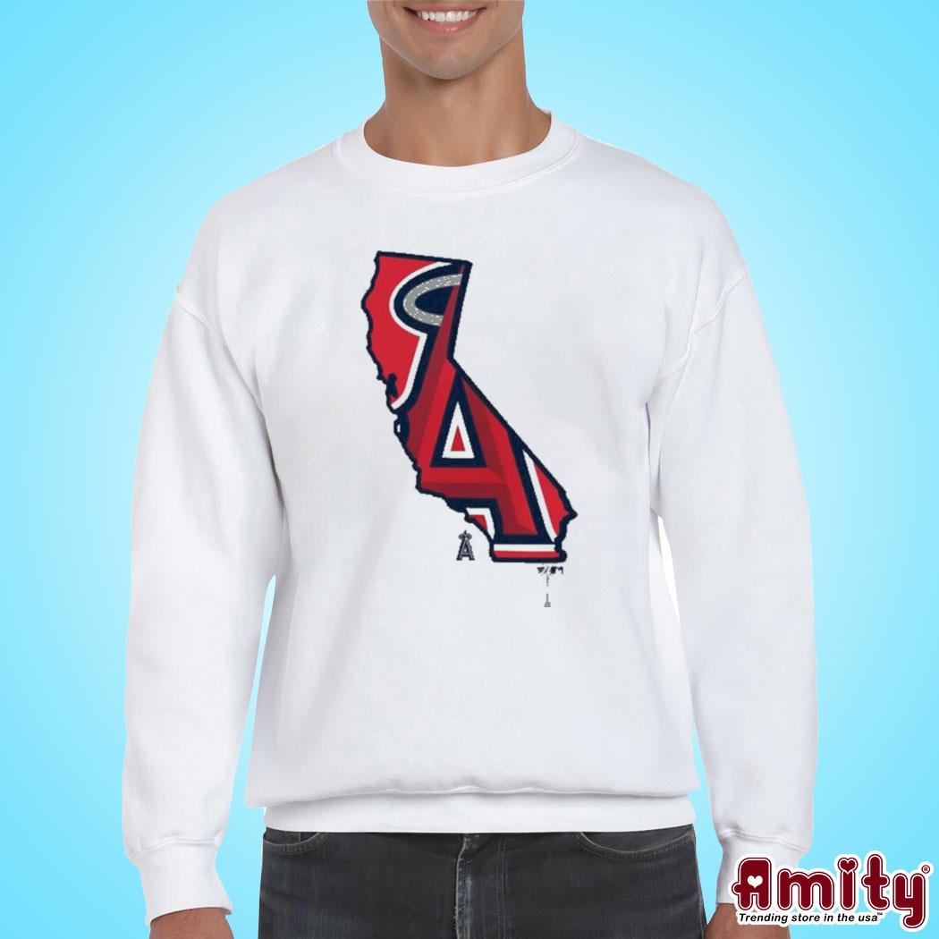 Angels baseball hometown state logo design t-shirt, hoodie, sweater, long  sleeve and tank top